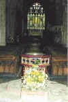 Font with East window in background